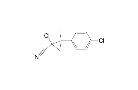 1-Chloro-1-cyano-2-methyl-2-p-chlorophenylcyclopropane