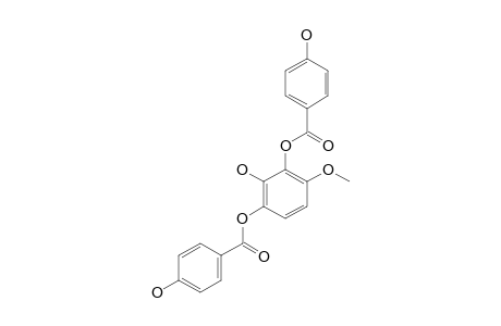 RETUSAPHENOL;2-HYDROXY-4-METHOXY-1,3-PHENYLENE-BIS-(4-HYDROXYBENZOATE)