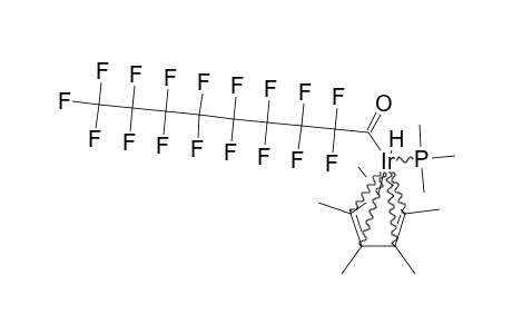 (ETA-C10H15)-(PME3)-IR-(H)-[C(O)-C(CF2)7-CF3]