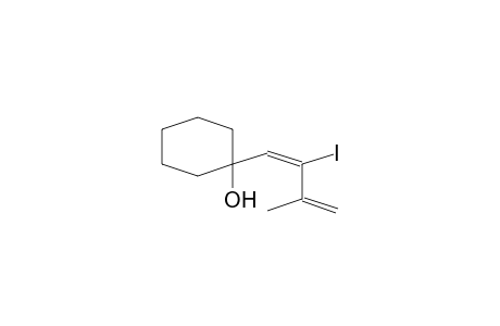 E-1-(2-Iodo-3-methyl-buta-1,3-dienyl)-1-hydroxy-cyclohexane