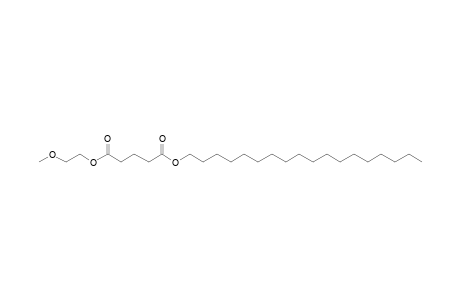 Glutaric acid, 2-methoxyethyl octadecyl ester