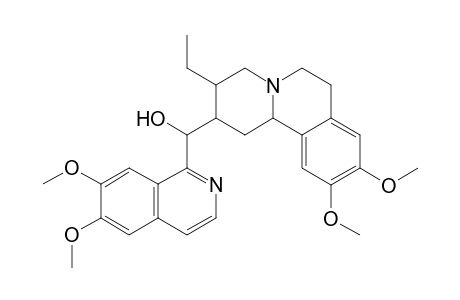 (6,7-dimethoxy-1-isoquinolinyl)-(3-ethyl-9,10-dimethoxy-2,3,4,6,7,11b-hexahydro-1H-benzo[a]quinolizin-2-yl)methanol