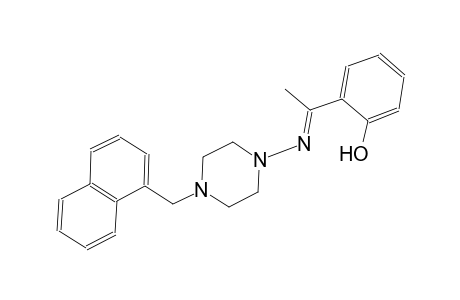 phenol, 2-[(1E)-1-[[4-(1-naphthalenylmethyl)-1-piperazinyl]imino]ethyl]-