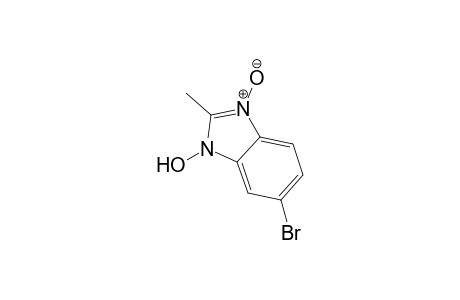 1-Hydroxy-5(6)-bromo-2-methyl-1H-benzimidazole-3-Oxide
