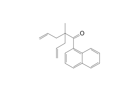 2-Allyl-2-methyl-1-(1-naphthyl)pent-4-en-1-one