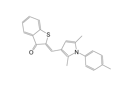 benzo[b]thiophen-3(2H)-one, 2-[[2,5-dimethyl-1-(4-methylphenyl)-1H-pyrrol-3-yl]methylene]-, (2Z)-