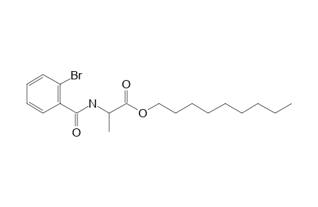 L-Alanine, N-(2-bromobenzoyl)-, nonyl ester