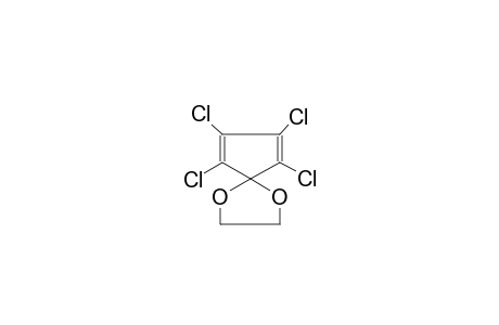 6,7,8,9-tetrachloro-1,4-dioxaspiro[4.4]nona-6,8-diene