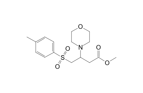 3-morpholino-4-tosyl-butyric acid methyl ester