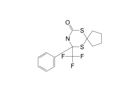 2,3-DIHYDRO-6,6-TETRAMETHYLENE-2-PHENYL-2-TRIFLUOROMETHYL-1,3,5-DITHIAZIN-4-ONE