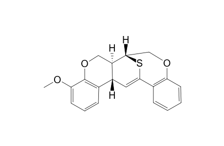 14-Thia-4,12-dioxa-15-methoxypentacyclo[16.12.8.4.4.1(1,9).0(5,6).0(2,7).0(10,11)]docosa-heptaene