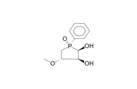 C-2,C-3-DIHYDROXY-T-4-METHOXY-1-PHENYLPHOSPHOLANE-R-1-OXIDE