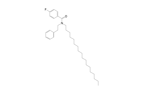 Benzamide, 4-fluoro-N-(2-phenylethyl)-N-octadecyl-