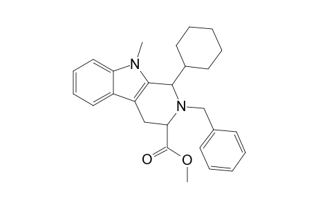 2-Benzyl-3-(methoxycarbonyl)-9-methyl-1,2,3,4-tetrahydro-9H-pyrido[3,4-b]indole-1-cyclohexane