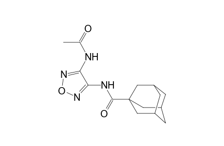 Adamantane-1-carboxylic acid, (4-acetylaminofurazan-3-yl)amide