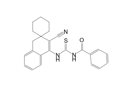 N-((3'-cyano-1'H-spiro[cyclohexane-1,2'-naphthalen]-4'-yl)carbamothioyl)benzamide