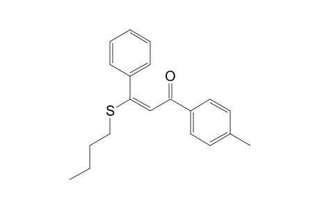 (E)-3-Butylthio-1-(4-methylphenyl)-3-phenylprop-2-en-1-one