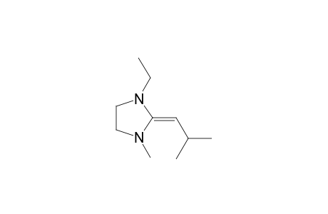 (2E)-1-ethyl-3-methyl-2-(2-methylpropylidene)imidazolidine