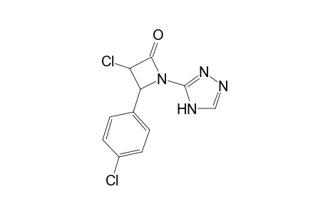 3-chloro-1-(4H-1,2,4-triazolyl)-4-(4-chlorophenyl)-azetidin-2-one