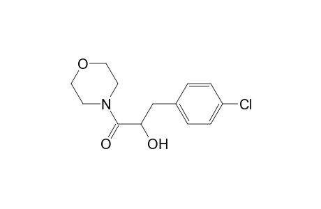 4-[3-(4-Chlorophenyl)-2-hydroxy-1-oxopropyl]morpholine