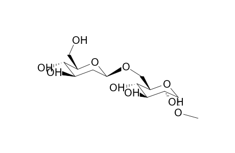 Methyl-6-O-(2-deoxy-b-d-arabino-hexopyranosyl)-a-d-glucopyranoside