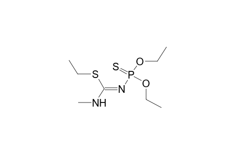 (ANTI)-S-ETHYL-N-METHYL-N'-DIETHOXYTHIOPHOSPHORYLISOTHIOUREA