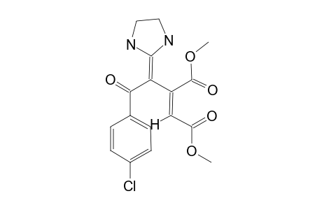 DIMETHYL-2-[(4-CHLOROBENZOYL)-2-IMIDAZOLIDINYLIDENE]-METHYLMALEATE