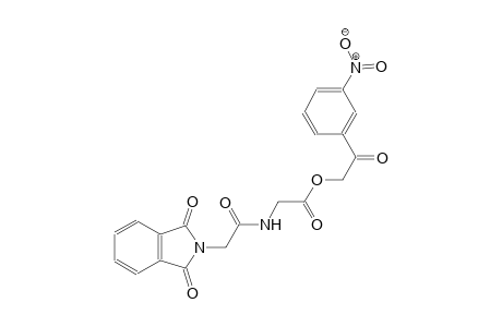 acetic acid, [[(1,3-dihydro-1,3-dioxo-2H-isoindol-2-yl)acetyl]amino]-, 2-(3-nitrophenyl)-2-oxoethyl ester