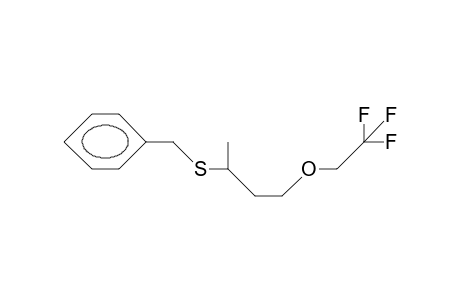 3-Benzylthio-butyl trifluoro-ethyl ether