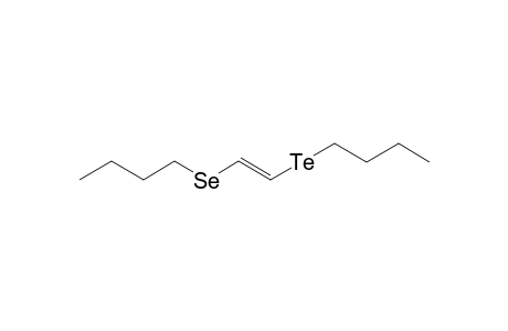(E)-1-Butyltelluro-2-butylselenoethene