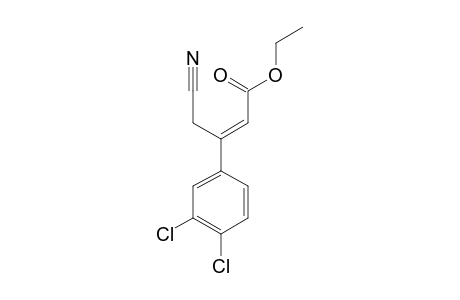 (E)-4-CYANO-3-(3,4-DICHLOROPHENYL)-2-BUTENOIC-ACID-ETHYLESTER