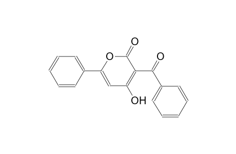 2H-pyran-2-one, 3-benzoyl-4-hydroxy-6-phenyl-