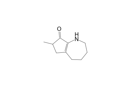 7-Methyl-2,3,4,5,6,7-hexahydro-1H-cyclopenta[b]azepin-8-one