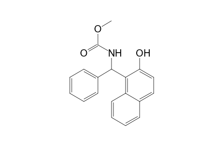 N-[.alpha.-(.beta.-Hydroxy-.alpha.-naphthyl)(benzyl)]-O-methyl carbamate