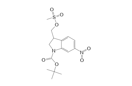 1-(t-Butoxycarbonyl)-3-[(methylsulfonyl)oxymethyl]-6-nitroindoline