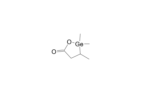 1,2-Oxagermolan-5-one, 2,2,3-trimethyl-