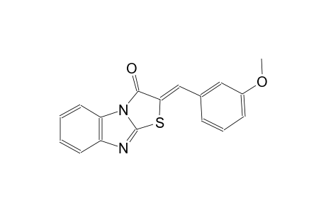 (2Z)-2-(3-methoxybenzylidene)[1,3]thiazolo[3,2-a]benzimidazol-3(2H)-one