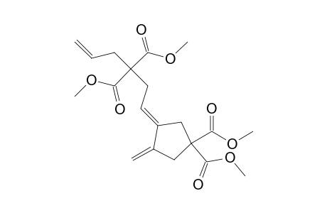 (E)-Dimethyl 3-(3,3-di(methoxycarbonyl)hex-5-enylidene)-4-methylenecyclopentane-1,1-dicarboxylate