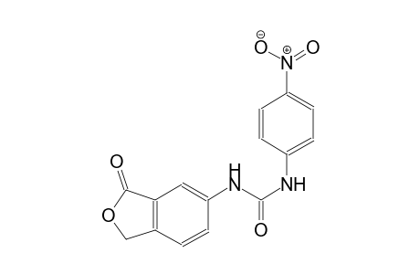 N-(4-nitrophenyl)-N'-(3-oxo-1,3-dihydro-2-benzofuran-5-yl)urea