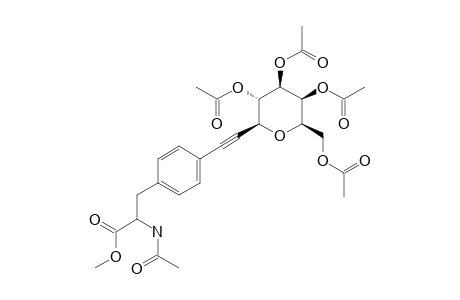 N-ACETYL_4-C-(3,7-ANHYDRO-4,5,6,8-TETRA-O-ACETYL-1,1,2,2-TETRADEHYDRO-1,2-D-GLYCERO-D-MANNOOCTITYL)-DL-PHENYLALANINE_METHYLESTER