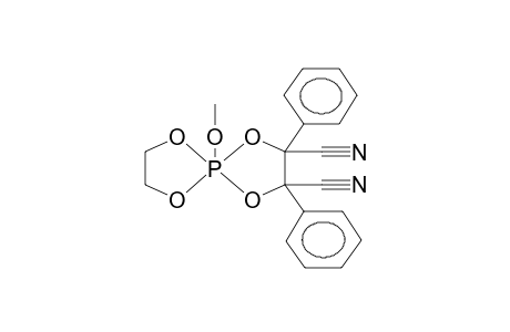 2-METHOXY-2-ETHYLENEDIOXY-4,5-DICYANO-4,5-DIPHENYL-1,3,2-DIOXAPHOSPHOLANE