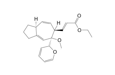 Ethyl (E)-(5.alpha.,6.beta.,8a.alpha.)-3-(5-(3,4-Dihydro-(2H)-pyran-1-yl)-5-methoxy-1,2,3,5,6,8a-hexahydroazulen-6-yl)propenoate