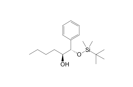 (1S,2S)-1-[(t-Butyldimethylsilyl)oxy]-1-phenylhexan-2-ol