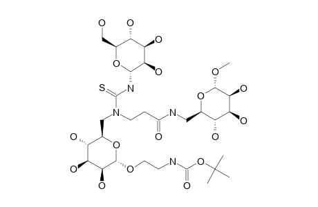 #13;2-TERT.-BUTYLOXYCARBONYLAMIDOETHYL-6-DEOXY-6-N-[(ALPHA-D-MANNOPYRANOSYL)-THIOCARBAMOYL]-N-[2-[(6''-DEOXY-1''-O-METHYL-ALPHA-D-MANNOPYRANOS-6''-YL)-CARB