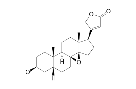 5-BETA-ADYNERIN(=3-BETA-HYDROXY-8,14-BETA-EPOXY-5-BETA-CARD-20(22)-ENOLIDE)