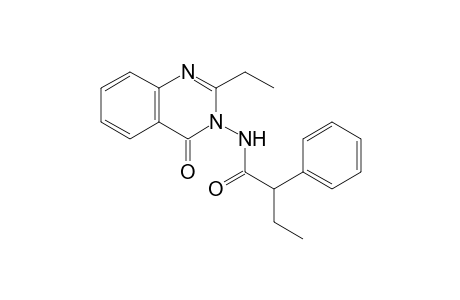 N-(2-ethyl-4-keto-quinazolin-3-yl)-2-phenyl-butyramide