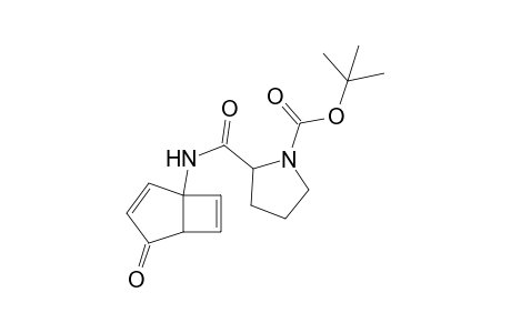 t-Butyl 2-[(4'-oxobicyclo[3.2.0]hepta-2',6'-dien-1'-yl)carbamoyl]pyrrolidine-1-carboxylate