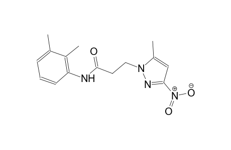 N-(2,3-dimethylphenyl)-3-(5-methyl-3-nitro-1H-pyrazol-1-yl)propanamide