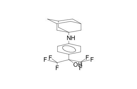 N-(ADAMANT-1-YL)-4-(1-HYDROXY-1-TRIFLUOROMETHYL-2,2,2-TRIFLUOROETHYL)ANILINE