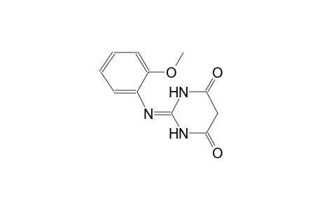 4,6(1H,5H)-pyrimidinedione, dihydro-2-[(2-methoxyphenyl)imino]-